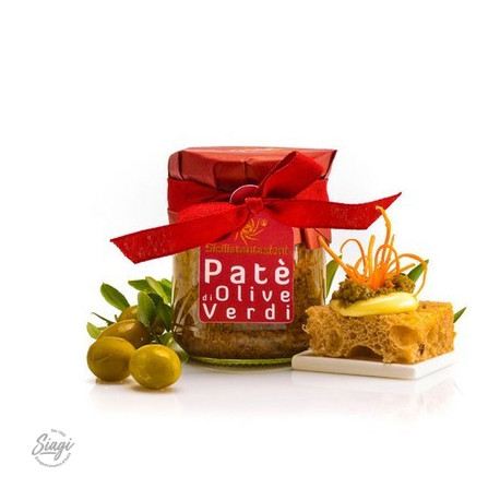 PATE OLIVE VERTE 180G SICILIA T.