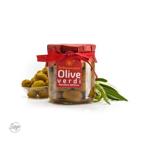 OLIVES VERTES 270G SICILIA TENTAZIONI