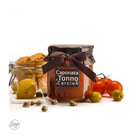 CAPONATA THON ARTICHAUT 300G SICILIA T.