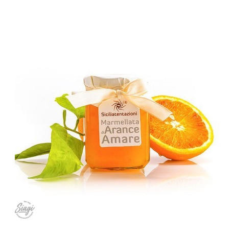 MARMELADE ORANGE AMERE 240G SICILIA T.