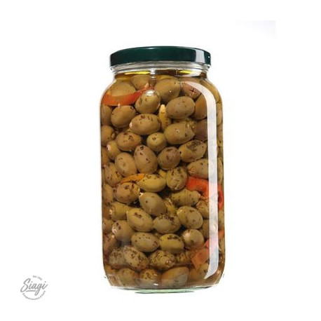 OLIVES AUX AMANDES PUNTO VERDE 3KG