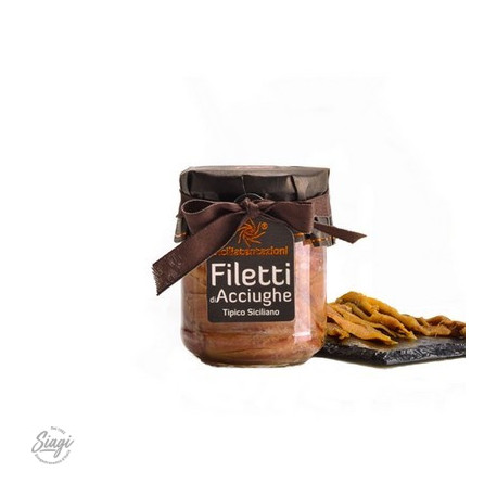 ANCHOIS HUILE D OLIVE 200G SICILIA TENTAZIONI