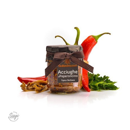 ANCHOIS AU PIMENT 200G SICILIA TENTAZIONI