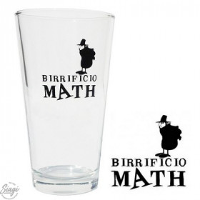 PACK DE 6 VERRES BIRRIFICIO MATH