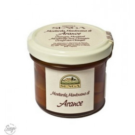 MOUTARDE ORANGES 120 G