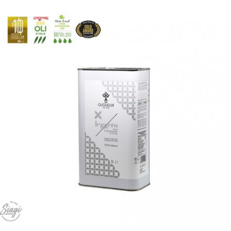 HUILE OLIVE E.V. LEGGERO GUGLIELMI 3 LITRES