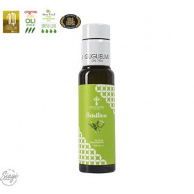 HUILE OLIVE ARO BASILICO 100 ML GUGLIELMI