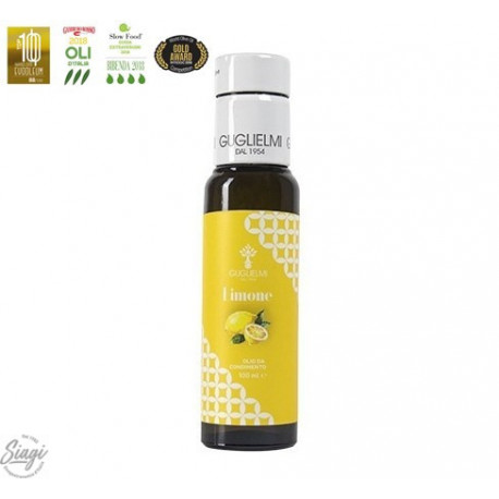 HUILE OLIVE ARO CITRON 100 ML GUGLIELMI