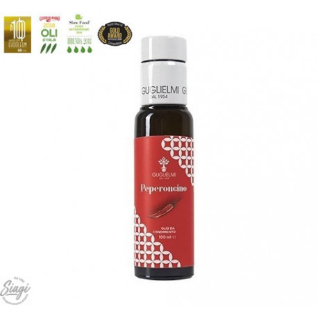 HUILE OLIVE ARO PIMENT 100 ML GUGLIELMI