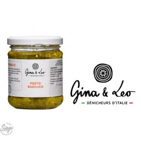 PESTO DI BASILICO LIGURE GINA & LEO 170 G