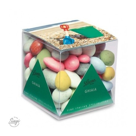 CUBE GALETS AMANDES LEONE 200 GR 