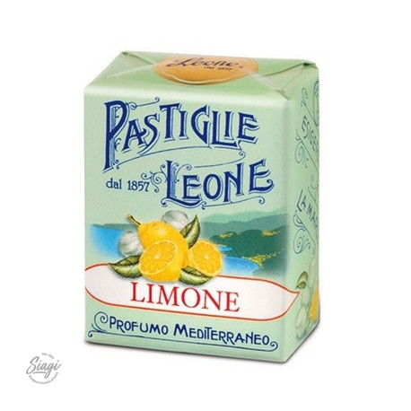 PASTILLES CARTON CITRON LEONE 30GR 
