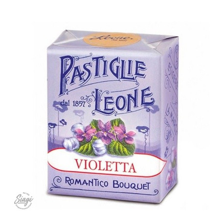 PASTILLES CARTON VIOLETTE LEONE 30GR 
