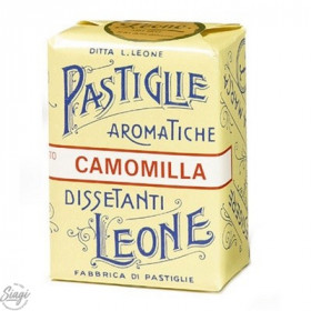 PASTILLES CARTON CAMOMILLE LEONE 30GR 
