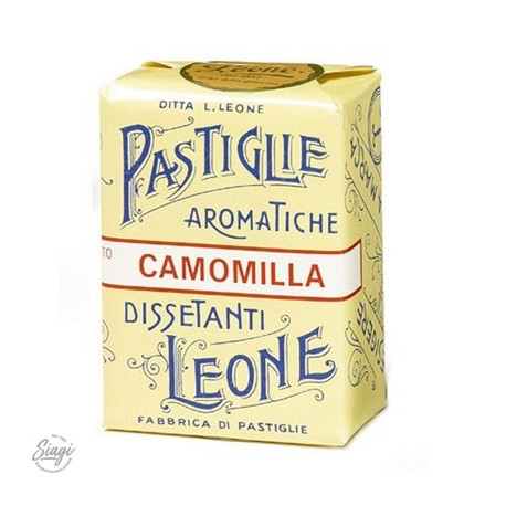 PASTILLES CARTON CAMOMILLE LEONE 30GR 