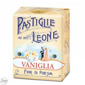 PASTILLES CARTON VANILLE LEONE 30GR 
