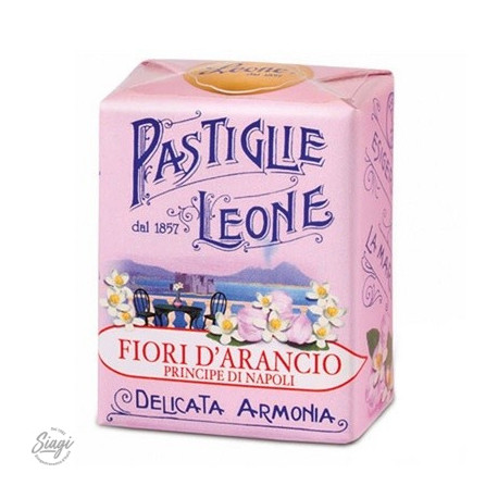 PASTILLES CARTON FLEUR D'ORANGER LEONE 30GR 