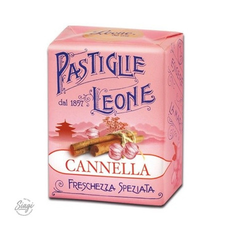 PASTILLES CARTON CANNELLE LEONE 30GR 