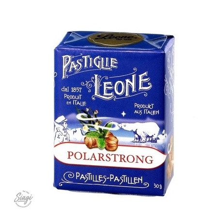 PASTILLES CARTON MENTHE FORT.LEONE 30G 