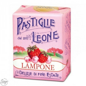 PASTILLES CARTON FRAMBOISE LEONE 30GR 