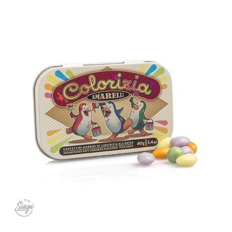 REGLISSE PINGUOIN ANIS 40G AMARELLI