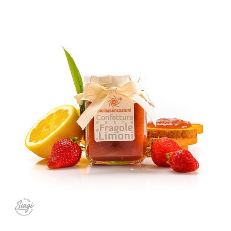 CONFITURE FRAISE ET CITRON 240G