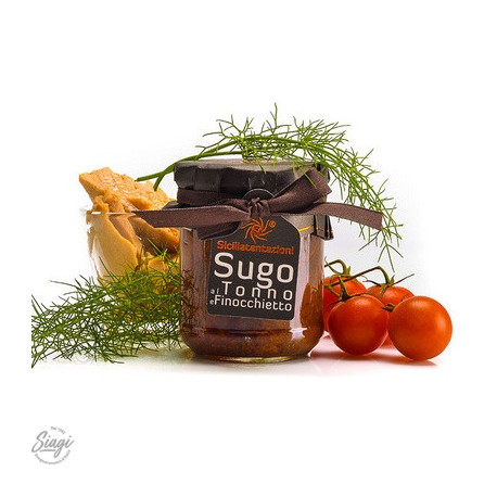SAUCE THON ET FENOUIL 200 G SICILIA T.