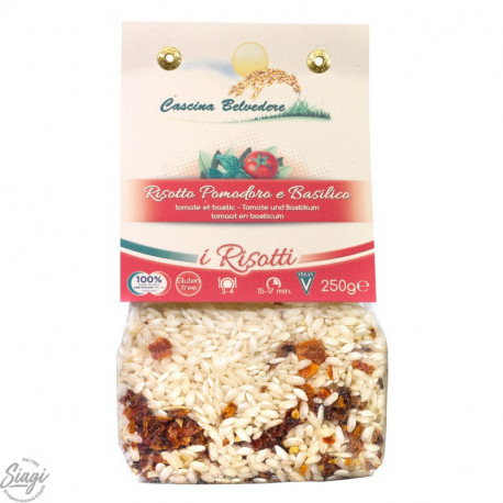 Risotto tomate basilic