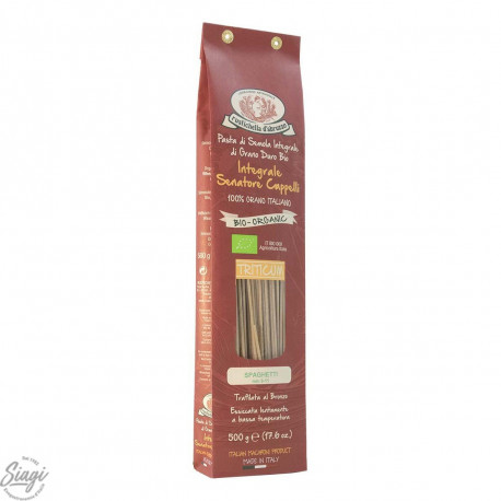 SPAGHETTI BIO INTEGRALI CAPPELLI RUSTICHELLA 500G