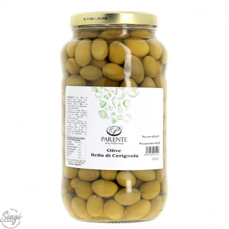 OLIVES BELLA CERIGOLA PARENTE 2.8 KG