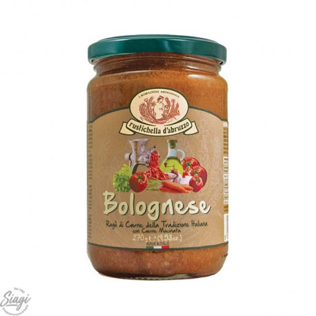 SAUCE BOLOGNAISE RUSTICHELLA 270 G