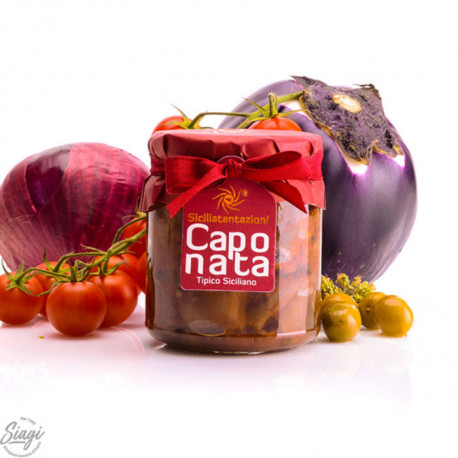 CAPONATA AUBERGINES 270G SICILIA T.