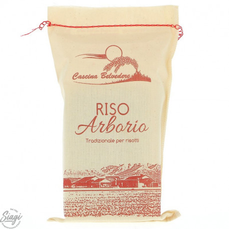 RIZ ARBORIO SAC TOILE C. BELVEDERE 1 KG