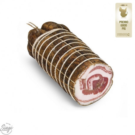 PANCETTA CASARECCIA NERA DEMI SS VIDE 2 KG