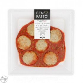 PC POLPETTE POMODORO PISELLI 250G