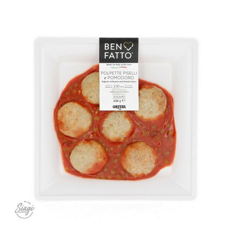 PC POLPETTE POMODORO PISELLI 250G