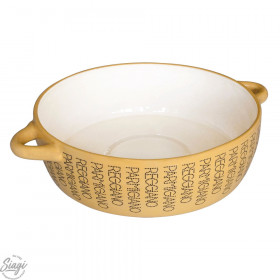 PLAT A SPAGHETTI EN FAIENCE