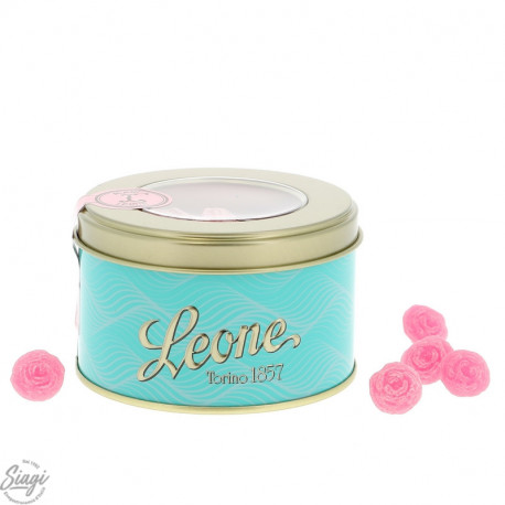 BONBONS A LA ROSE BOITE METAL 150 G