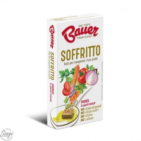 BOUILLON CUBE SOFFRITTO 6*10G BAUER