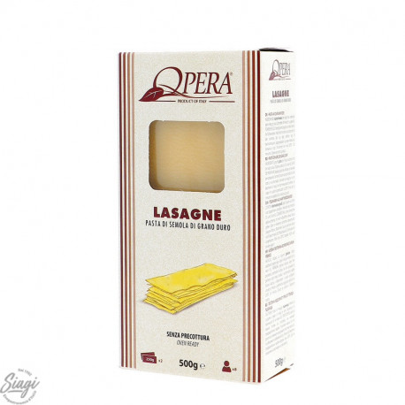 LASAGNES OPERA 500 G SANS OEUFS