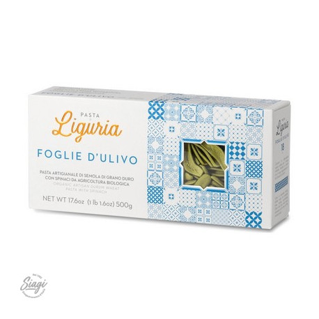 FEUILLES OLIVIER BIO PASTA LIGURIA 500 G