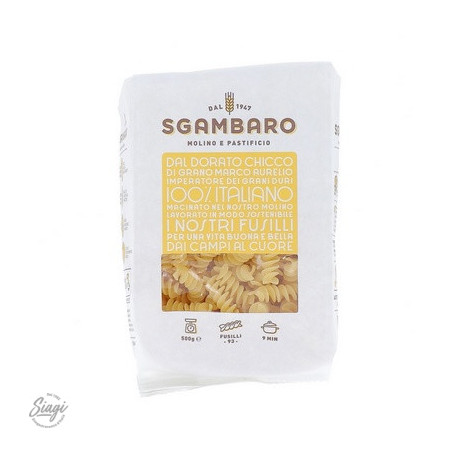 FUSILLI 500 G SGAMBARO