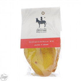 SCHIACCIATELLA BIO PECORINO CURCUMA 200G