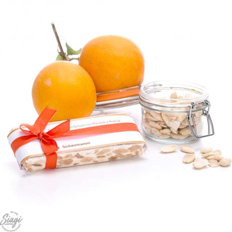 NOUGAT AMANDES ORANGE 150G SICILIA TENTAZIONI