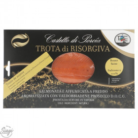 TRUITE DE SOURCE FRIOUL AU PROSECCO FUMEE 150 G