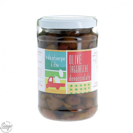 OLIVES TAGGIASCHE DENOY. 280 G BAITA