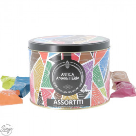 AMARETTI ASSORTIS BOITE METAL 320 G