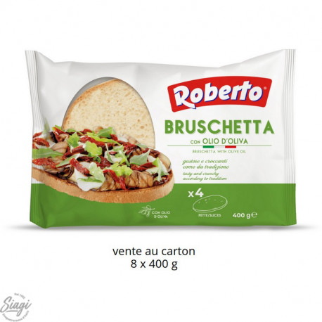 PAIN BRUSCHETTA ROBERTO 8x400G