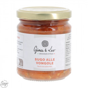 SAUCE VONGOLE GINA&LEO 180 G