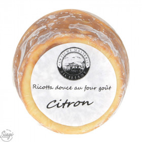 RICOTTA AU FOUR SUCREE CITRON 200G